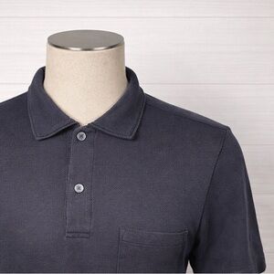 Mack Weldon Vented Performance Polo Shirt Mens Small Pocket Casual